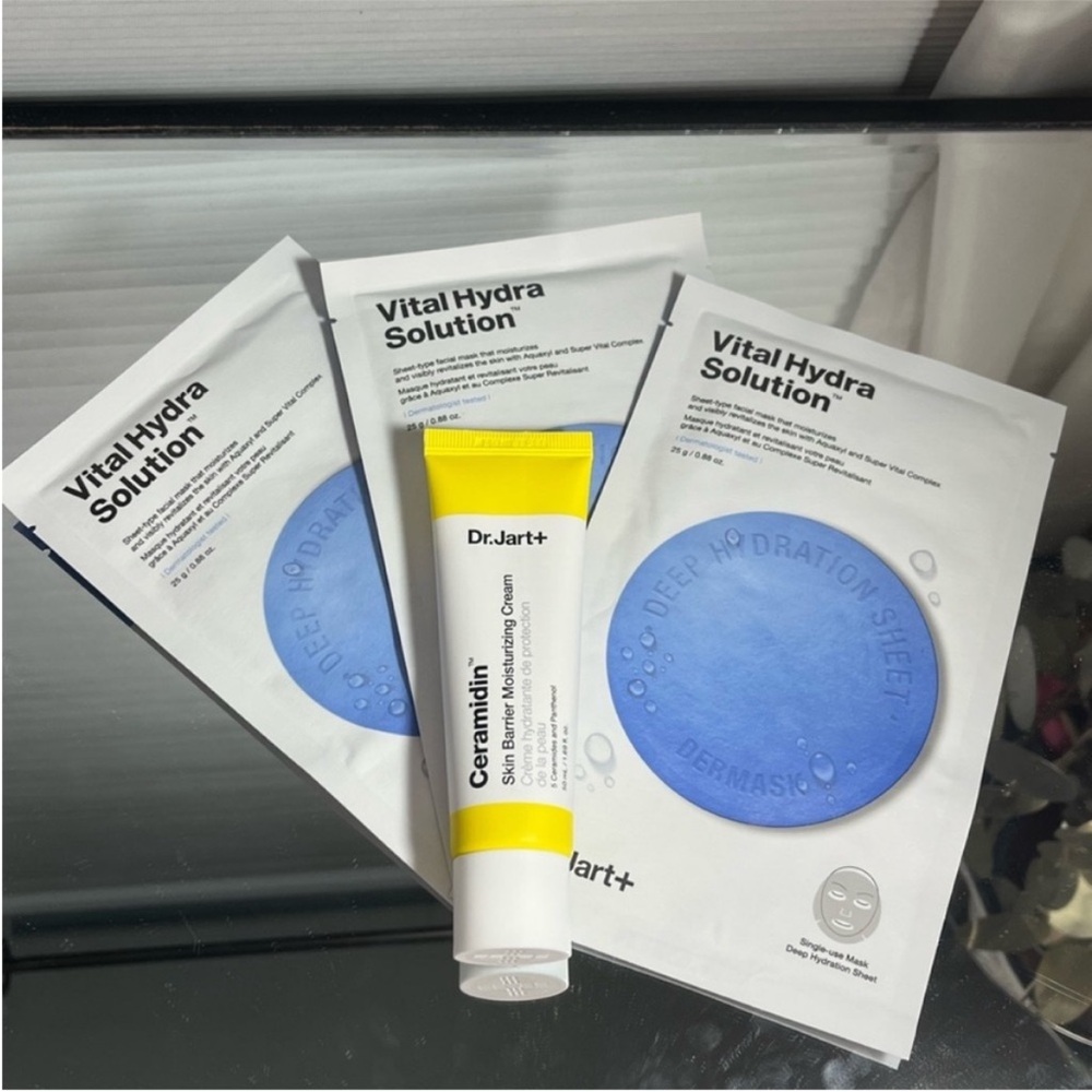 Dr. Jart+ Ceramidin Cream and Vital Hydra Solution Set